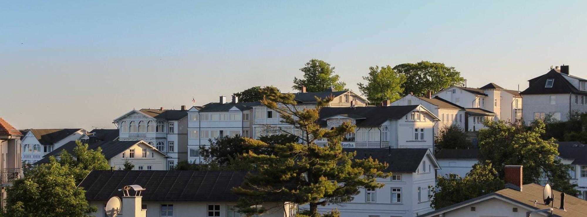 Villa Fernsicht - Wohnung Nr 1 - Mit Meerblick Sassnitz Exterior photo