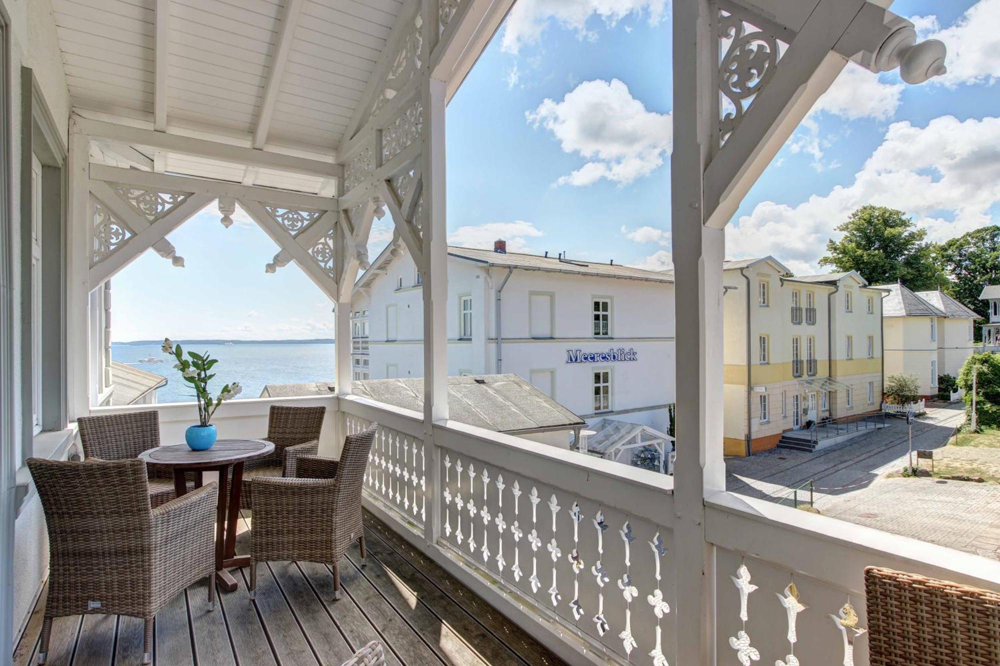 Villa Fernsicht - Wohnung Nr 1 - Mit Meerblick Sassnitz Exterior photo