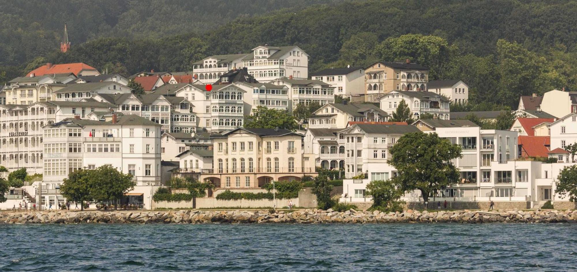 Villa Fernsicht - Wohnung Nr 1 - Mit Meerblick Sassnitz Exterior photo
