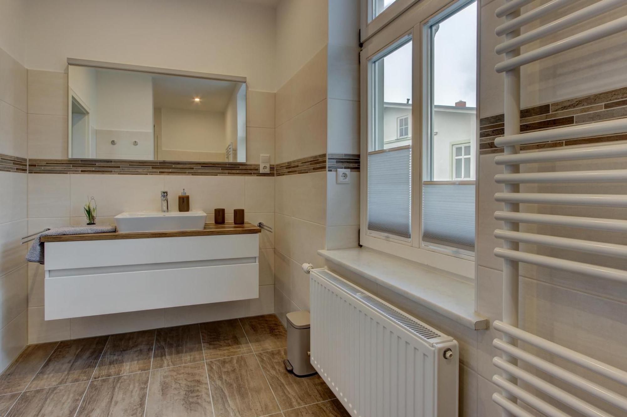 Villa Fernsicht - Wohnung Nr 1 - Mit Meerblick Sassnitz Exterior photo